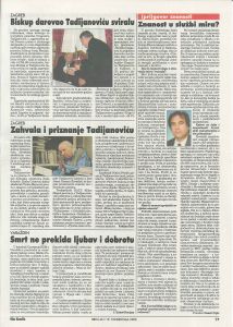 Intervju - 13.11.2005. Glas Koncila